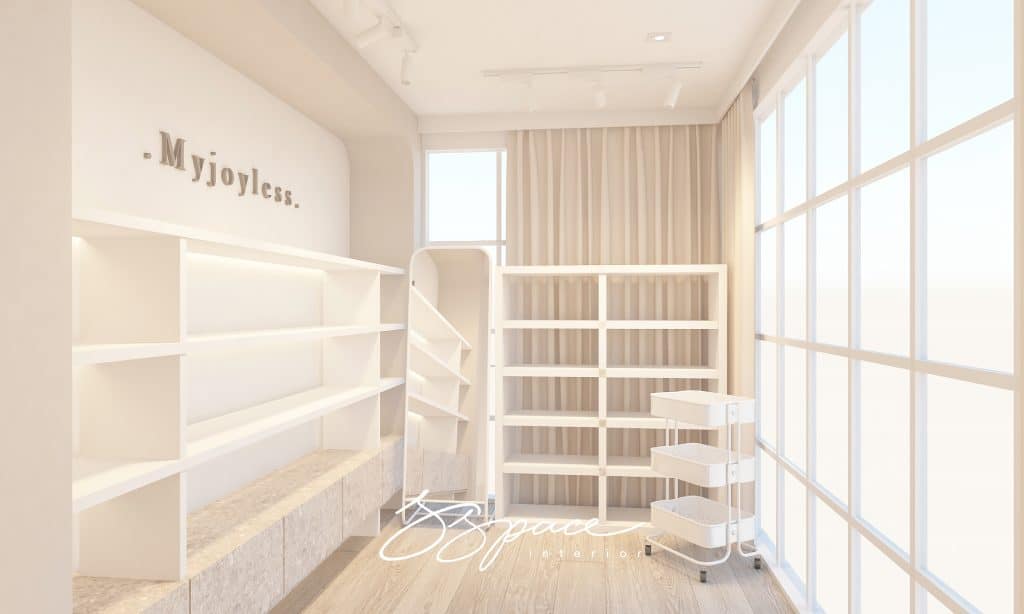 ไอเดียชั้นวางสินค้า สไตล์เรียบ สวย ใช้งานได้จริง กับ S Space Interior 5 03 8